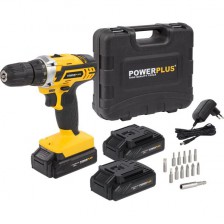 PowerPlus POWX00500 - Aku šroubovák / vrtačka 20V LI-ION 3 Baterie