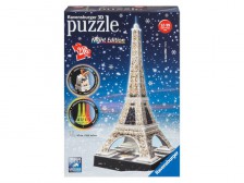Ravensburger 3D puzzle svítící Eiffelova věž Noční edice 216 ks