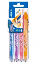 Sada Set2Go 4 kusy Roller FriXion Ball, 0.7, (M) stredné, new colors - PILOT