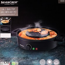 SILVERCREST Hot pot se stolním grilem 2 v 1 STHP 1800 A1