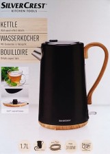 SILVERCREST KITCHEN TOOLS Rychlovarná konvice SWKH 3000 B2, černá