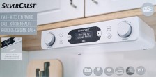 SILVERCREST Kuchyňské rádio DAB+, bílá