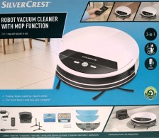 SILVERCREST Robotický vysavač s funkcí vytírání podlah SSWR A1
