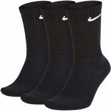 Středně vysoké bavlněné ponožky Nike Everyday Crew SX4508-001, 38/42 M