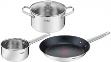 Tefal Cook Eat Sada nerez nádobí 4 ks B922S434