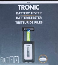 TRONIC Digitální zkoušečka baterií