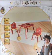 Wizarding World Dětský stůl se 2 židličkami Harry Potter