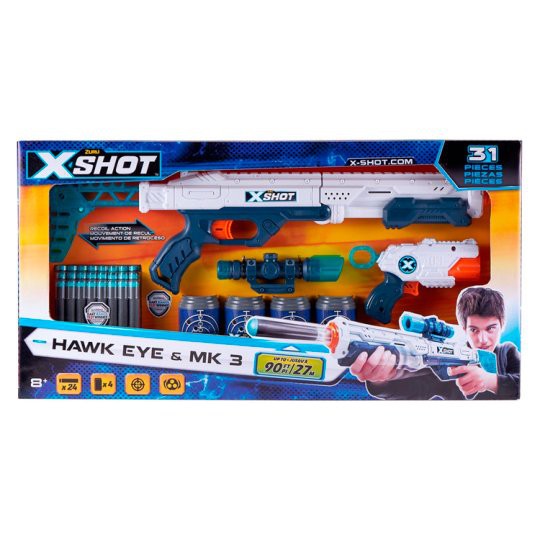 X-Shot Hawk Eye & MK 3