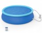 CRIVIT Quick up pool Easy 2,40 x 0,63 m