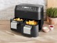 GOURMETmaxx Horkovzdušná fritéza, 2x 3,8 l 344448