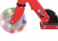 KidLand Dětská koloběžka s LED kolečky KS-13378, červená