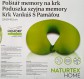 Naturtex Memory polštář na krk 33x30x10,5 cm