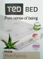 TED BED Aloe Family Oboustranná matrace 90 x 200 cm