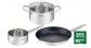 Tefal Cook Eat Sada nerez nádobí 4 ks B922S434